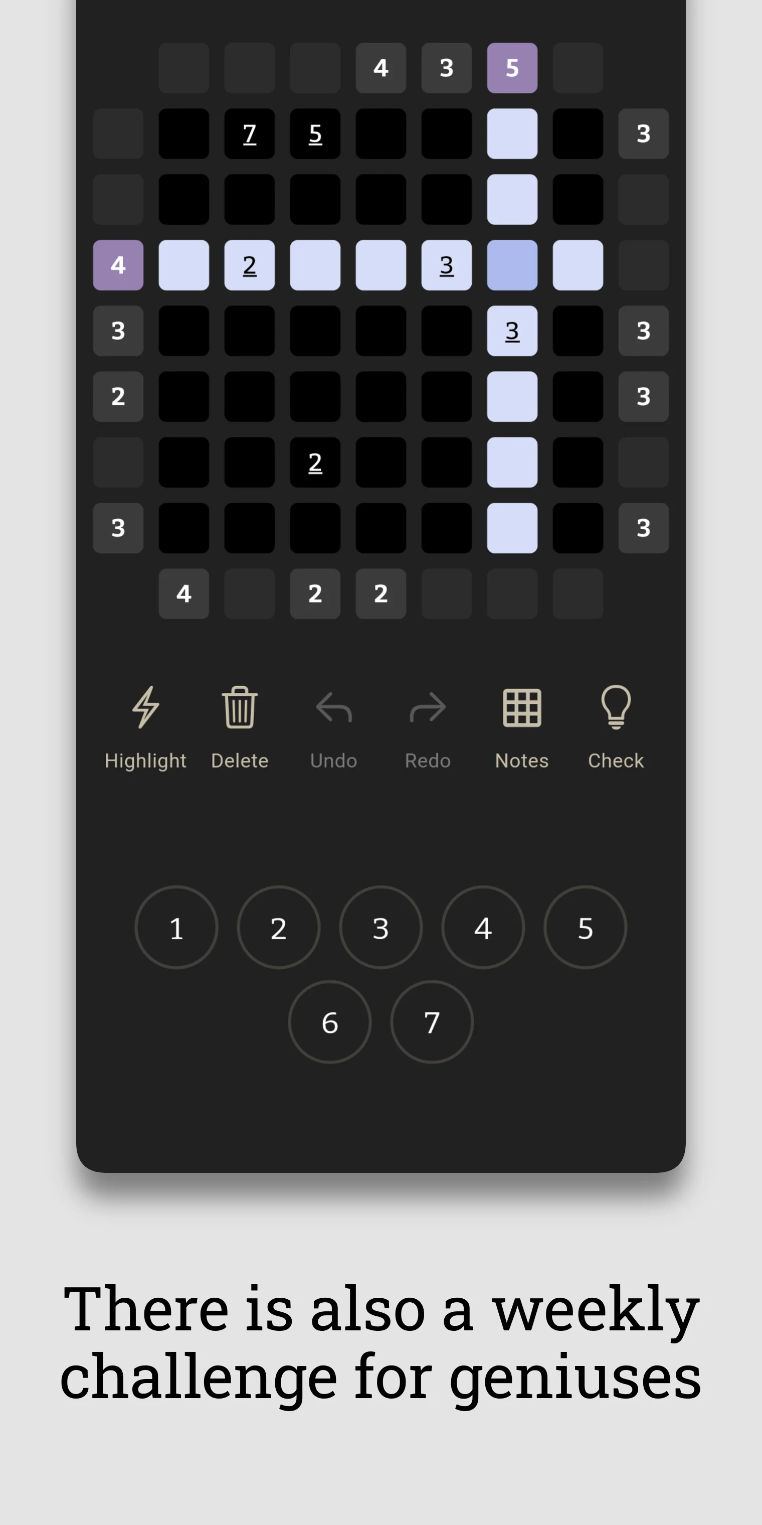 Skyscrapers Number Puzzle Tawa screenshot