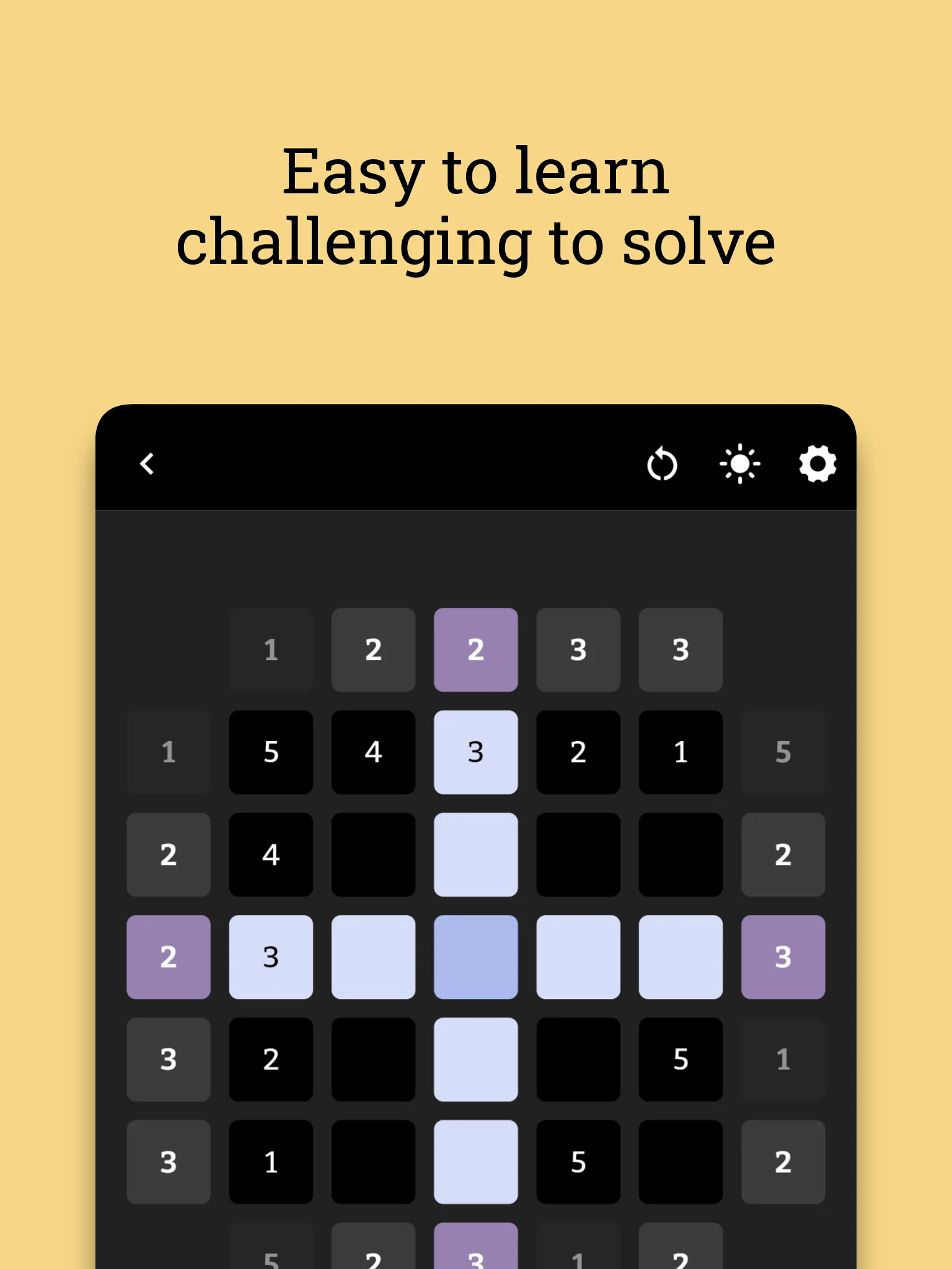 Skyscrapers Number Puzzle Tawa screenshot