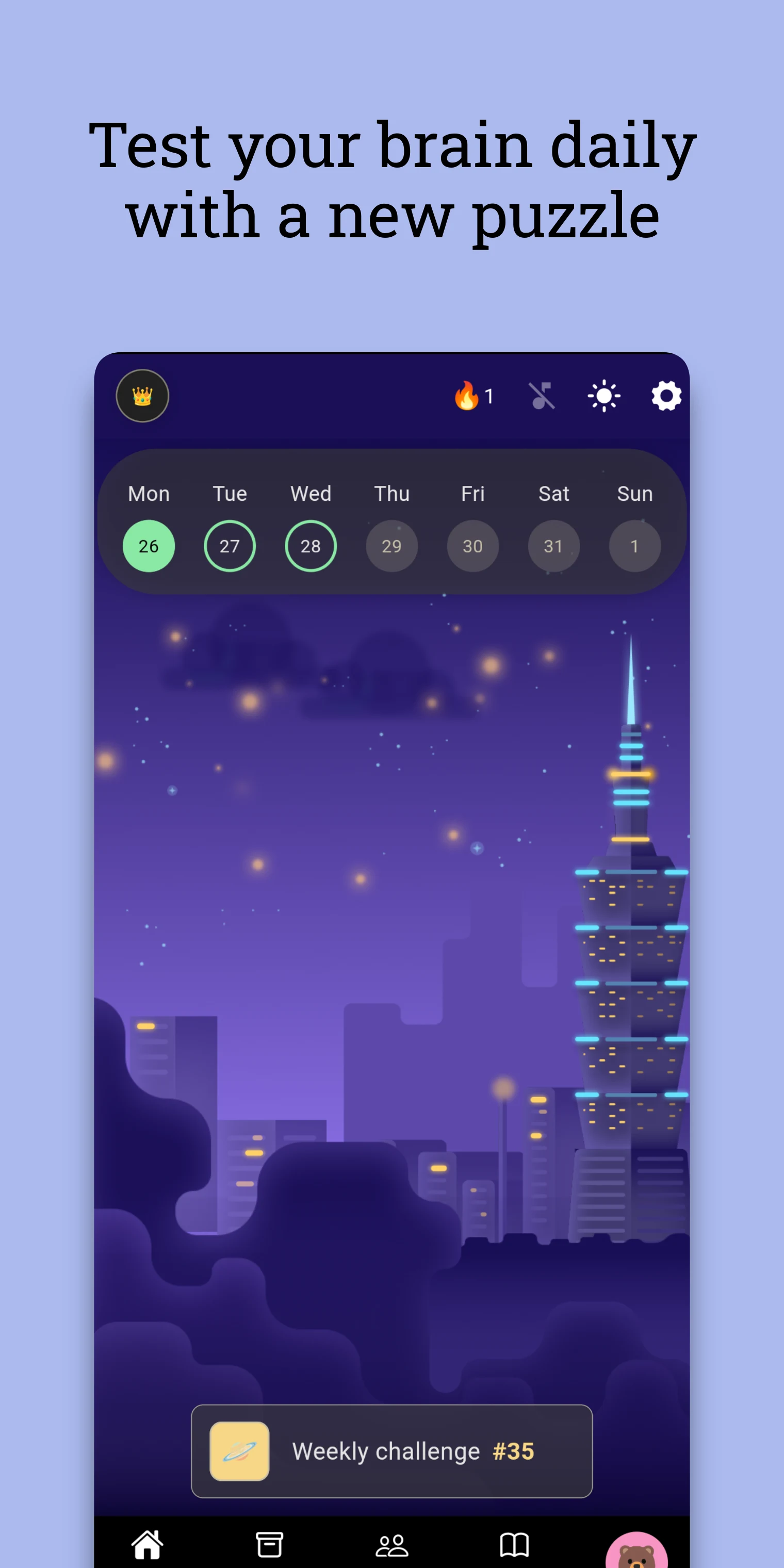 Skyscrapers Number Puzzle Tawa screenshot